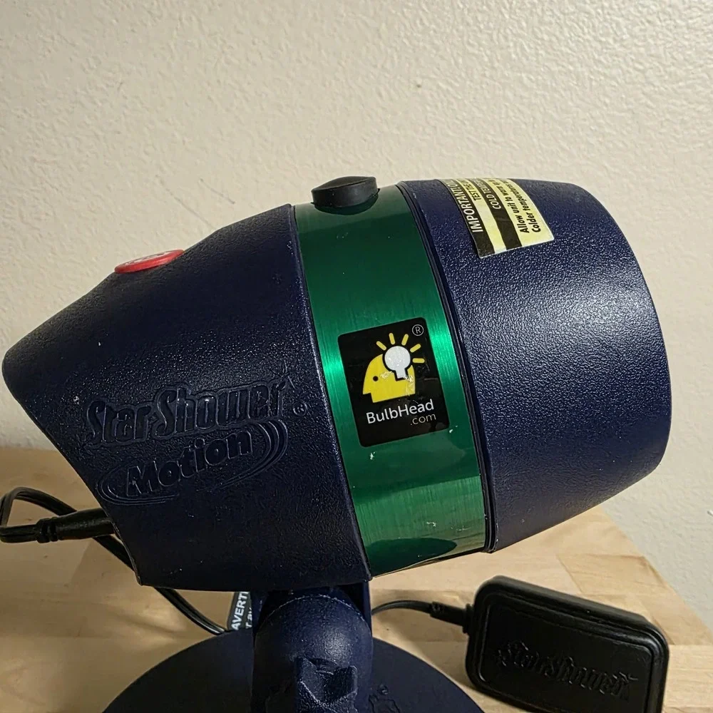 Star Shower Motion Laser Projector Red/Green Light Show Holiday‎ Christmas Decor